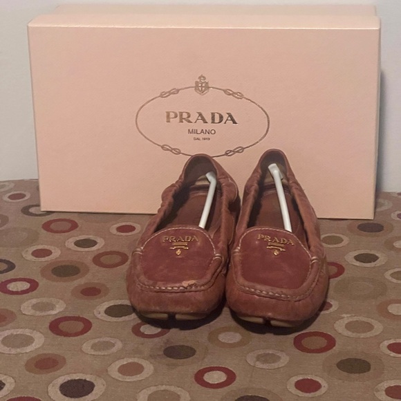PRADA Calzature Donna Nappa Aviator Size 36.5 - Picture 1 of 10